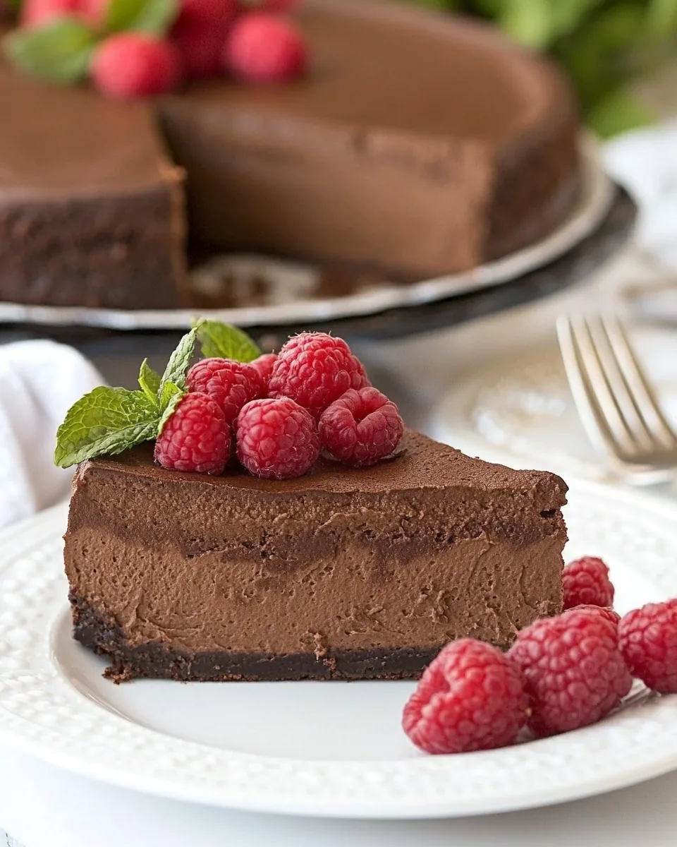 Chocolate Mousse Torte