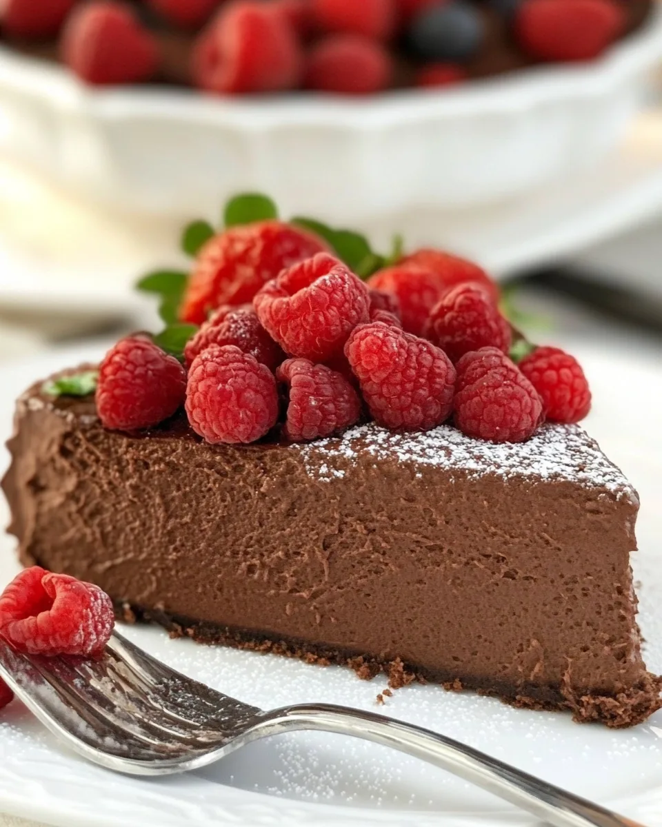 Chocolate Mousse Torte