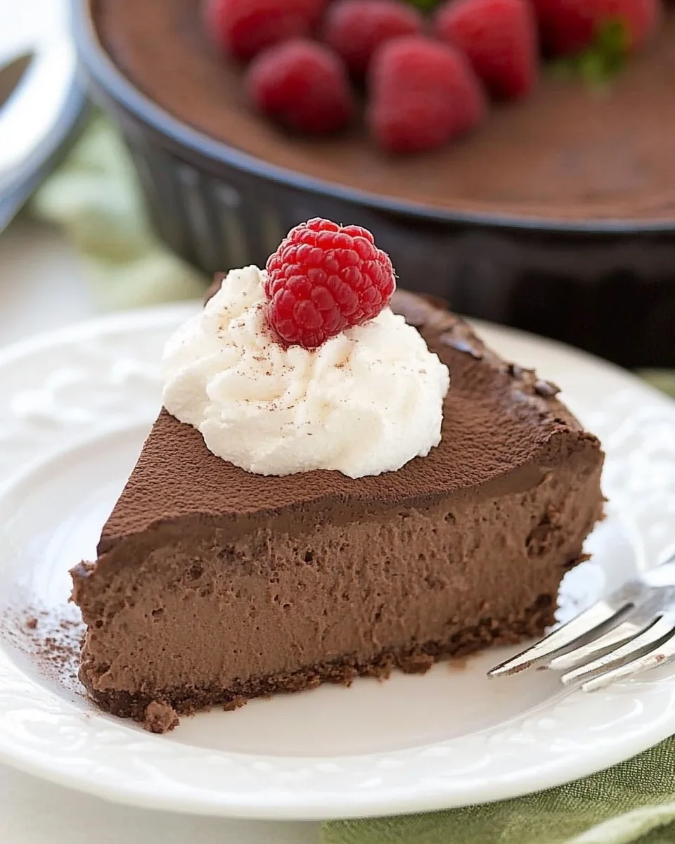 Chocolate Mousse Torte