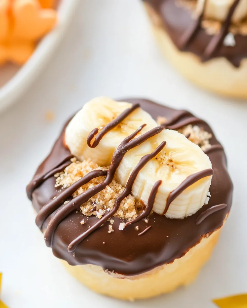 Chocolate Peanut Butter Bananas