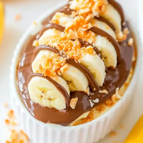 Chocolate Peanut Butter Bananas