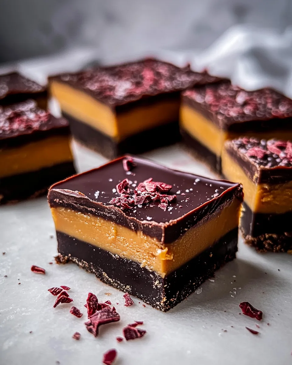 Chocolate Peanut Butter Fudge Bars