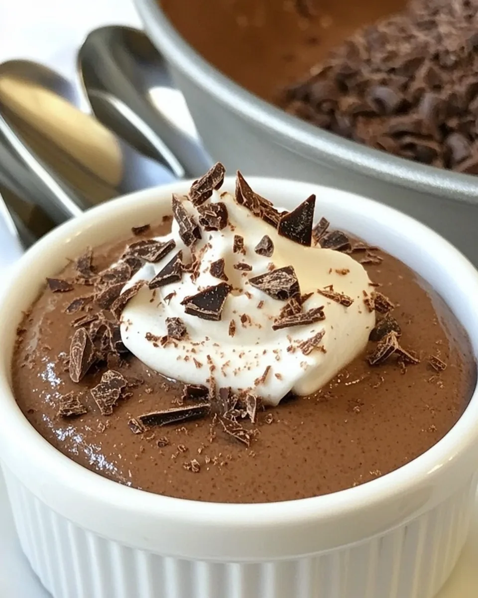 Chocolate Pot de Crème