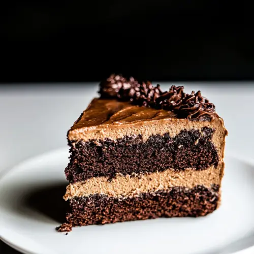 Chocolate Ricotta Layer Cake