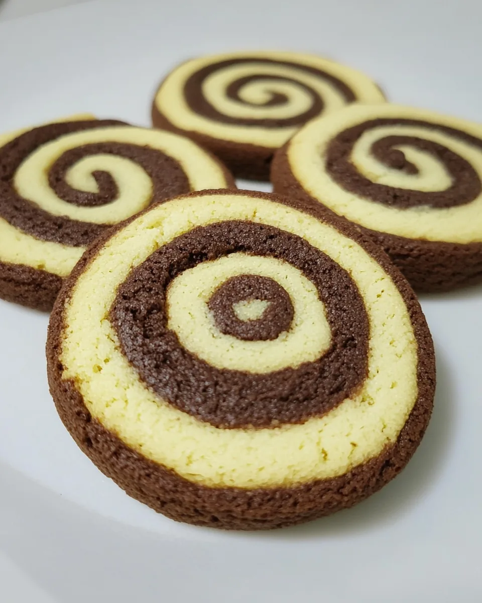 Chocolate Swirl Cookies