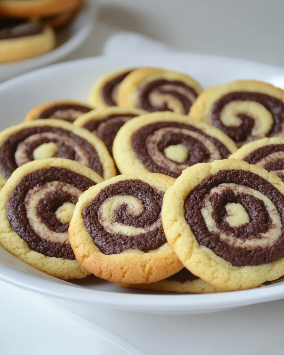Chocolate Swirl Cookies