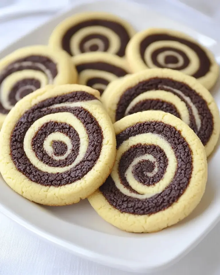 Chocolate Swirl Cookies