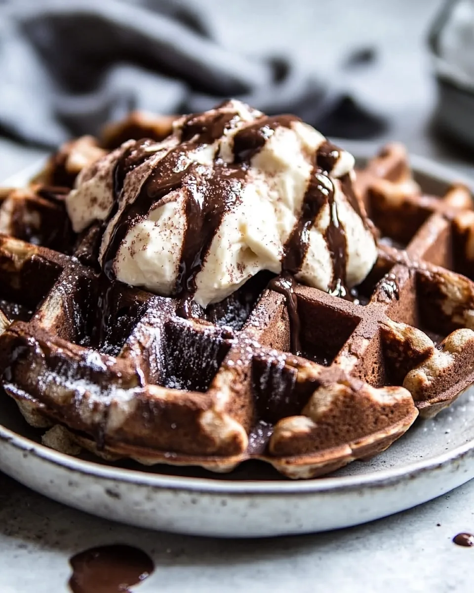 Chocolate Waffles