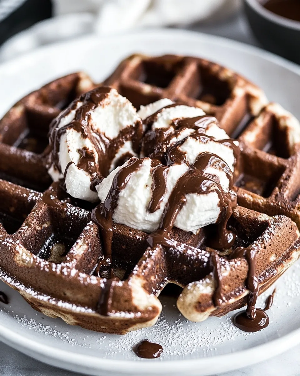 Chocolate Waffles