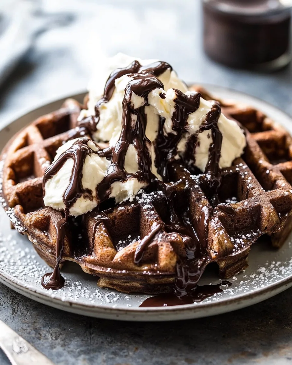 Chocolate Waffles