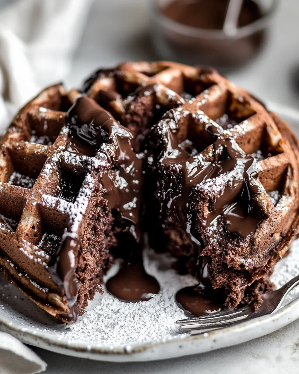 Chocolate Waffles