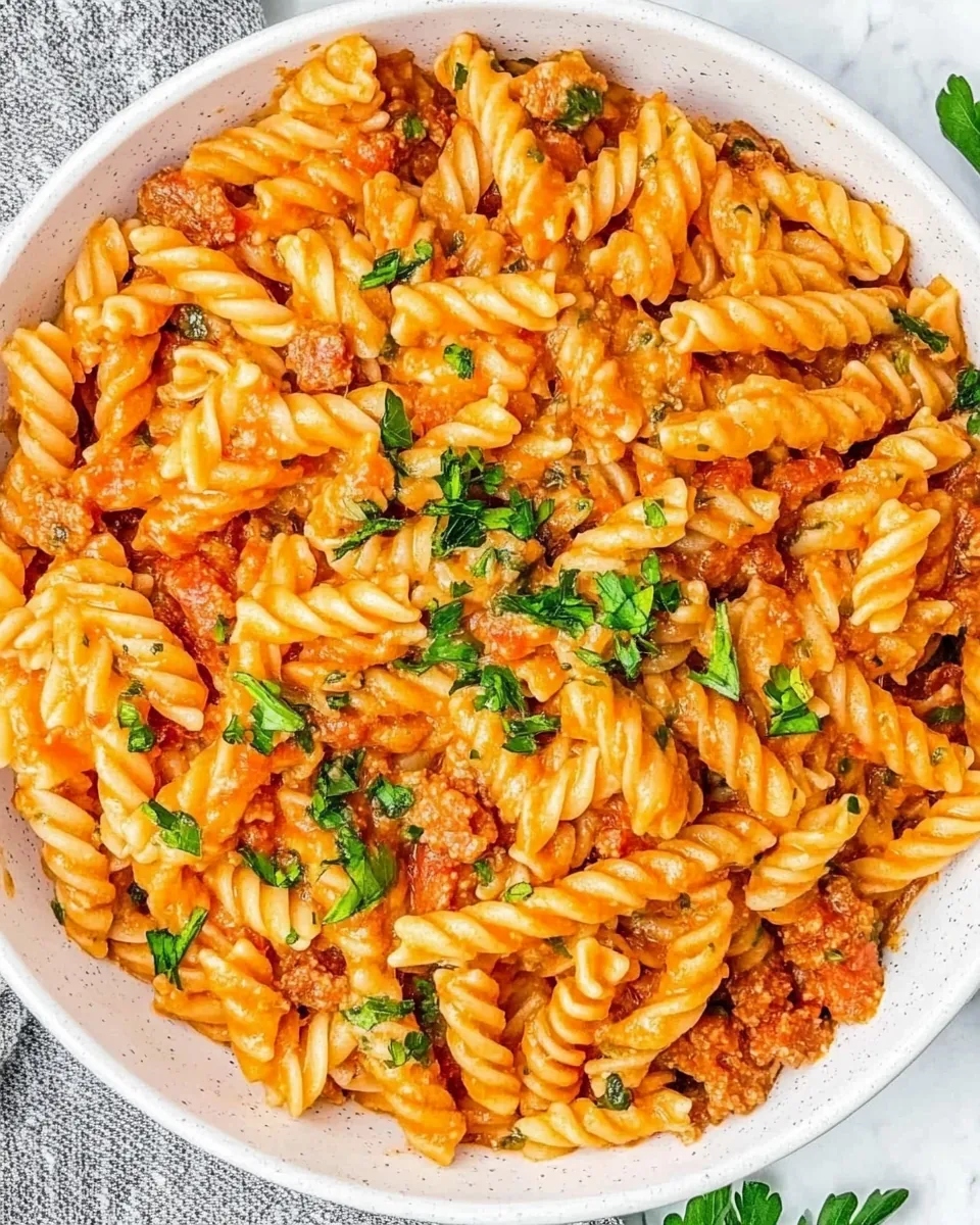 Chorizo Pasta