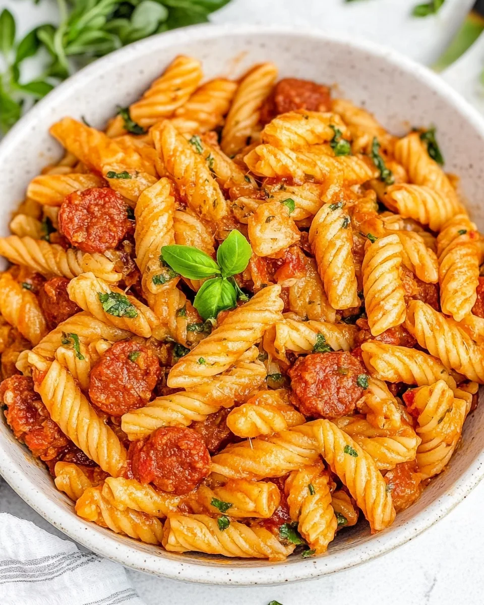 Chorizo Pasta