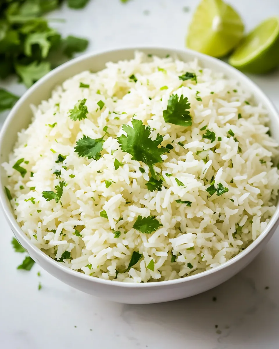 Cilantro Lime Rice