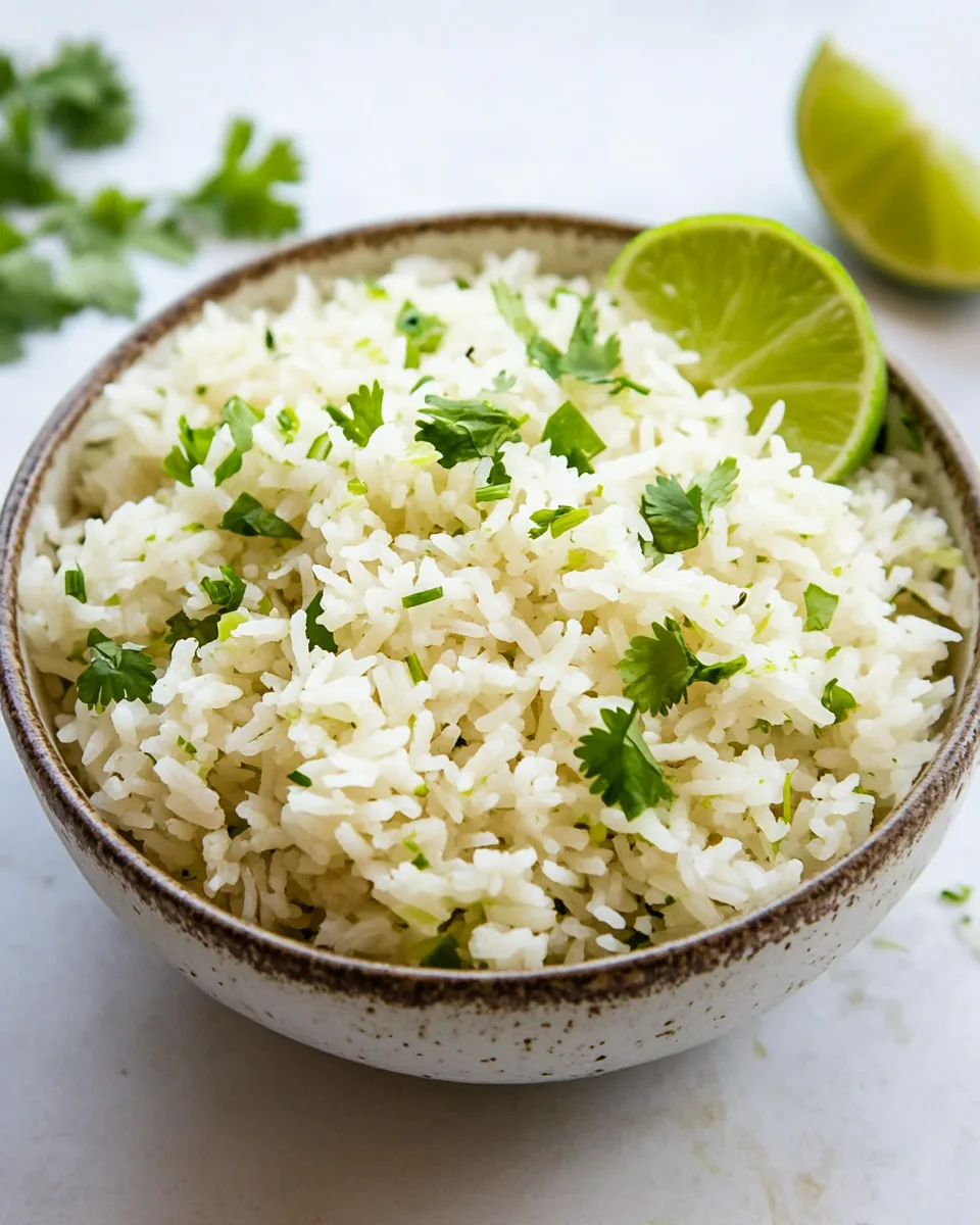 Cilantro Lime Rice