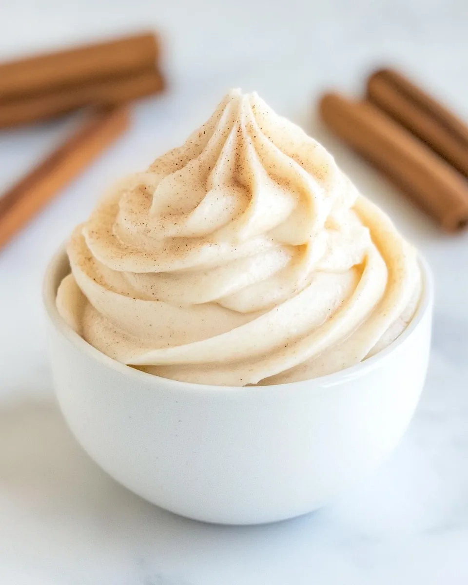 Cinnamon Cream Cheese Frosting