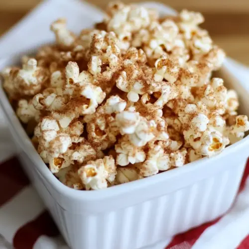 Cinnamon Sugar Popcorn