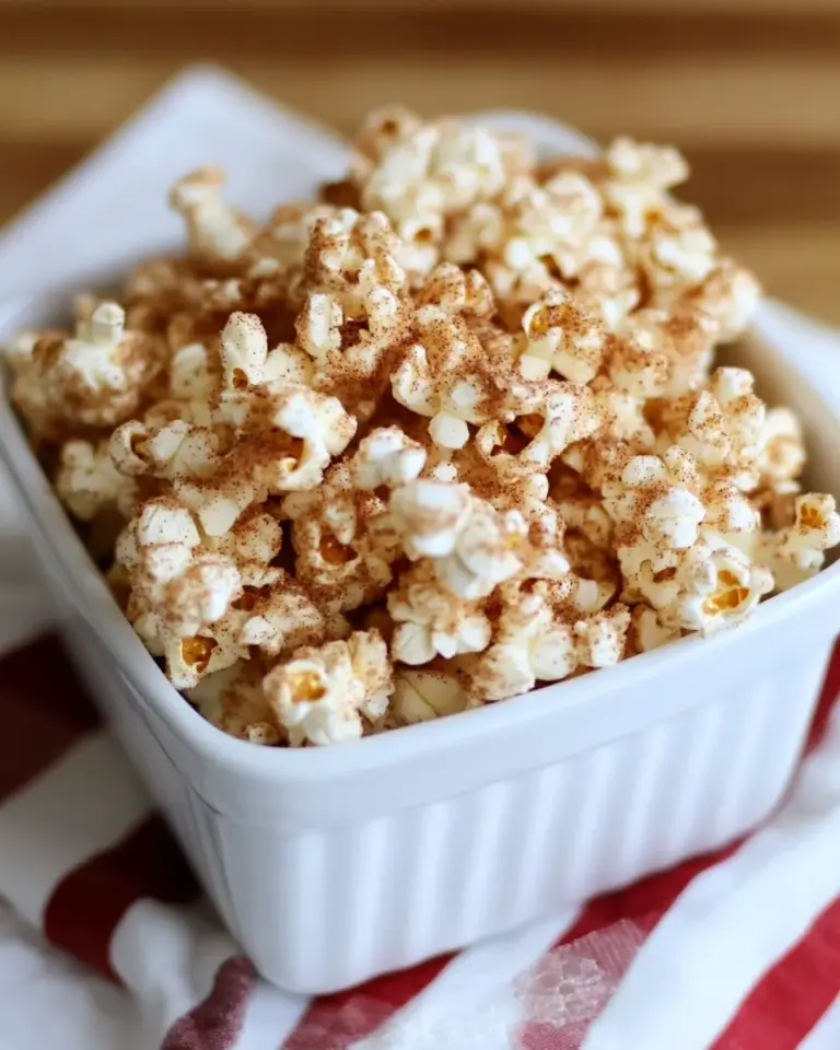 Cinnamon Sugar Popcorn