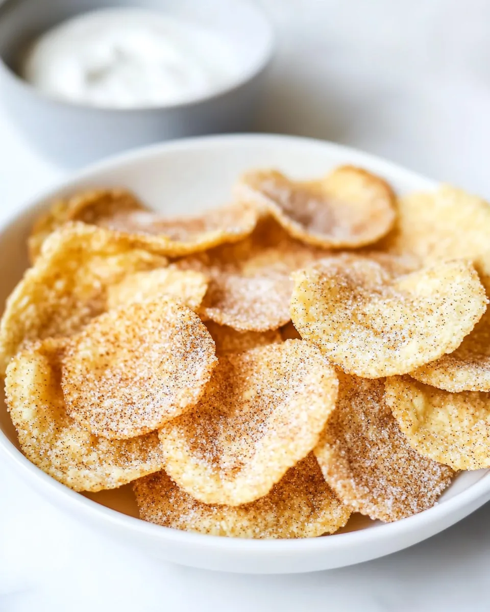 Cinnamon Sugar Tortilla Chips