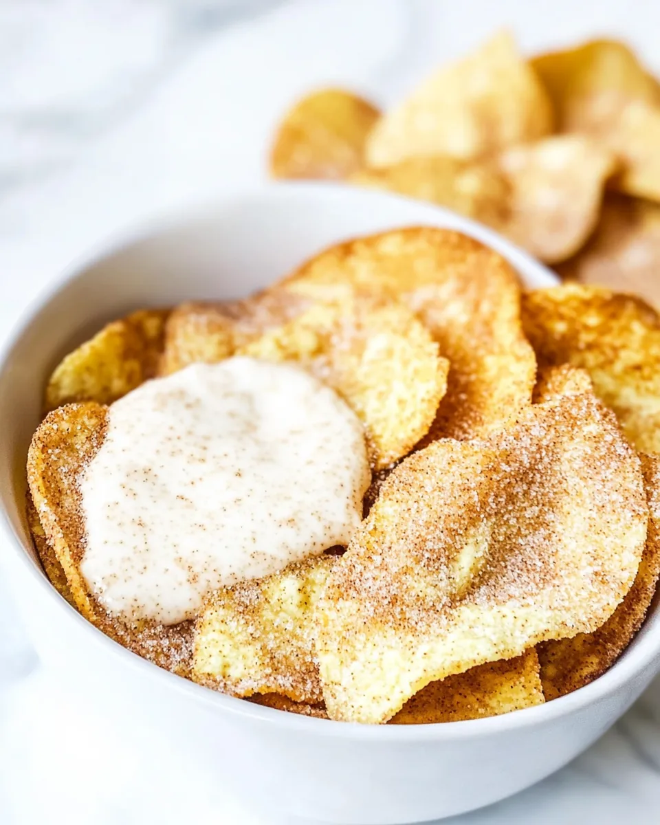 Cinnamon Sugar Tortilla Chips