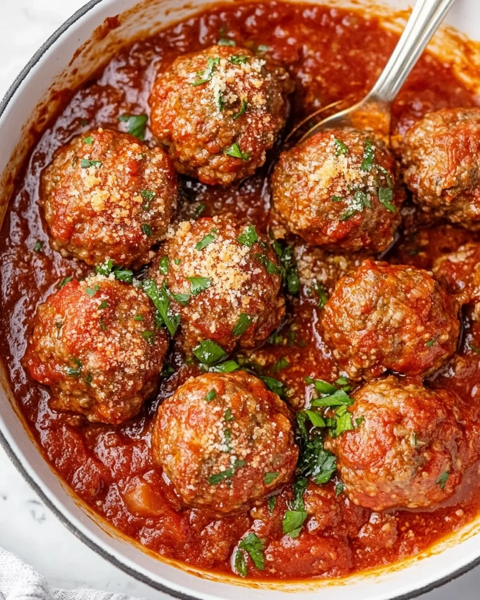 Classic Homemade Meatballs