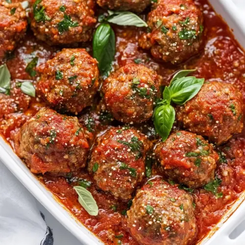 Classic Homemade Meatballs
