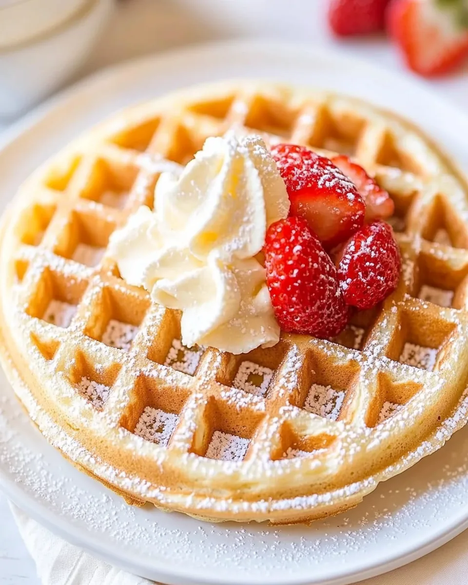 Classic Waffle Recipe