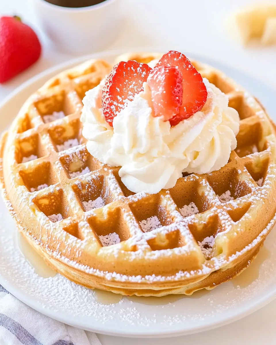 Classic Waffle Recipe