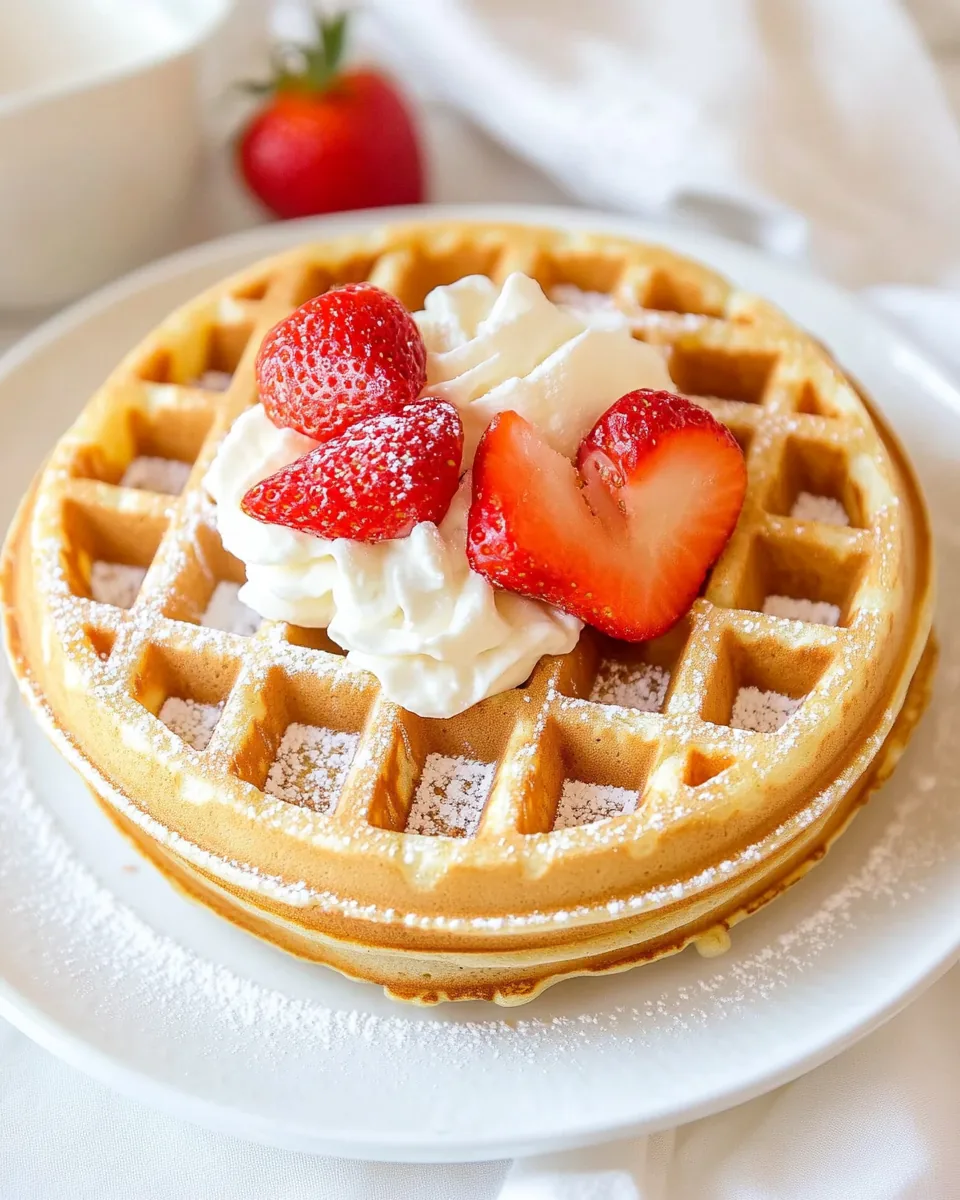 Classic Waffle Recipe