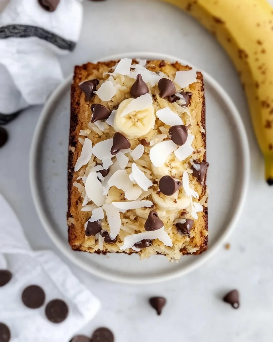 Coconut Banana Bread