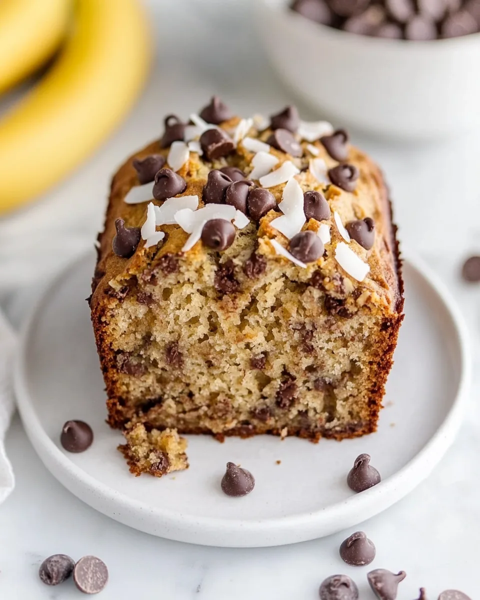Coconut Banana Bread