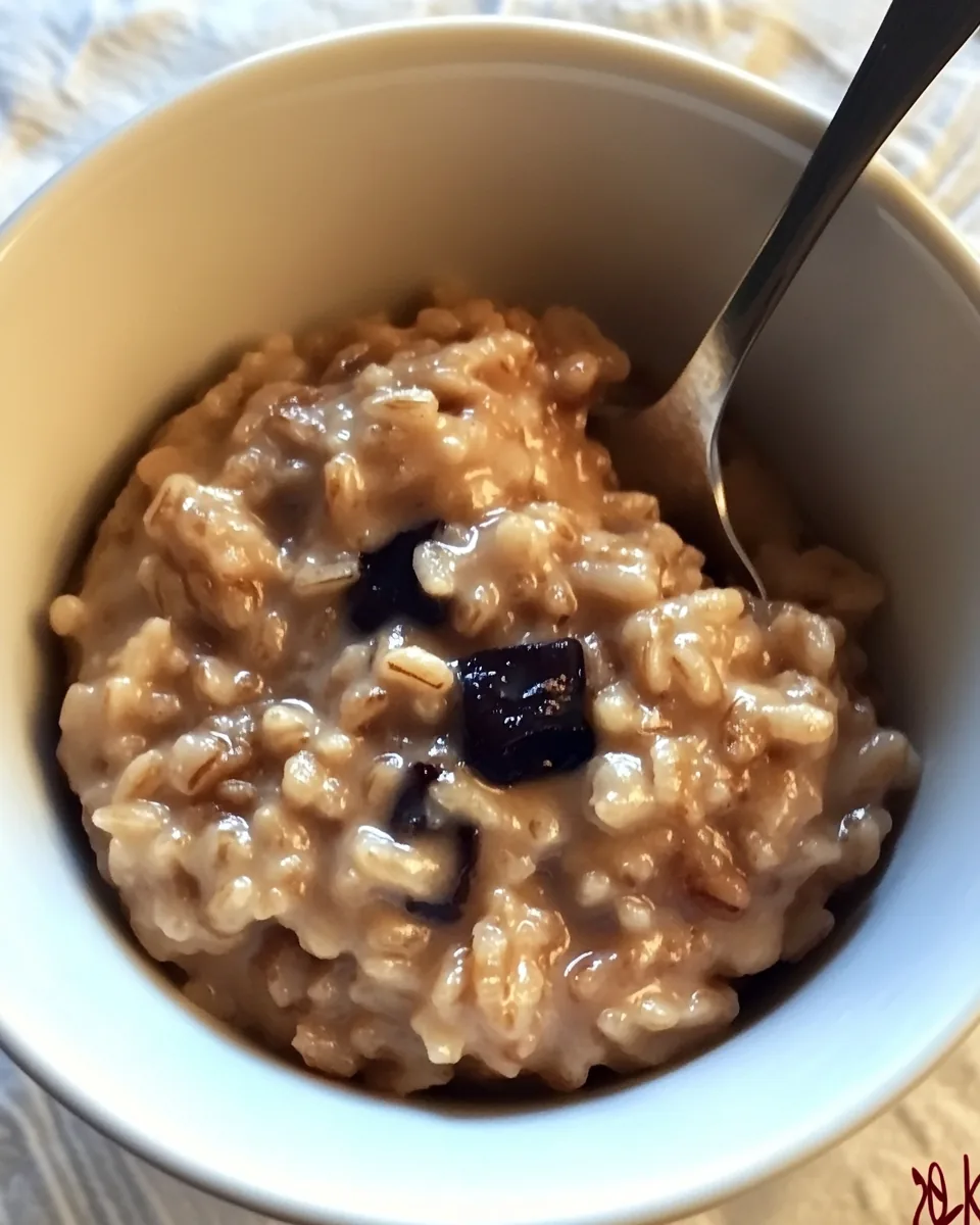 Coconut Brown Rice Pudding