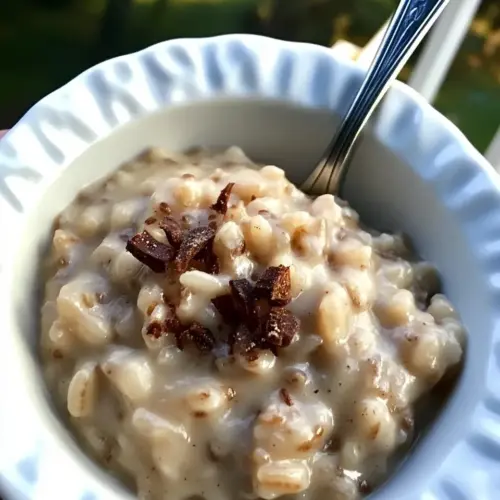 Coconut Brown Rice Pudding