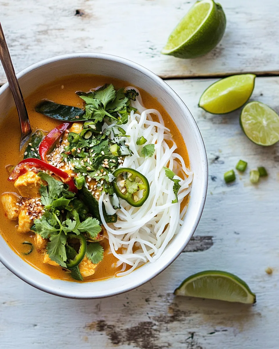 Coconut Lime Chicken Curry