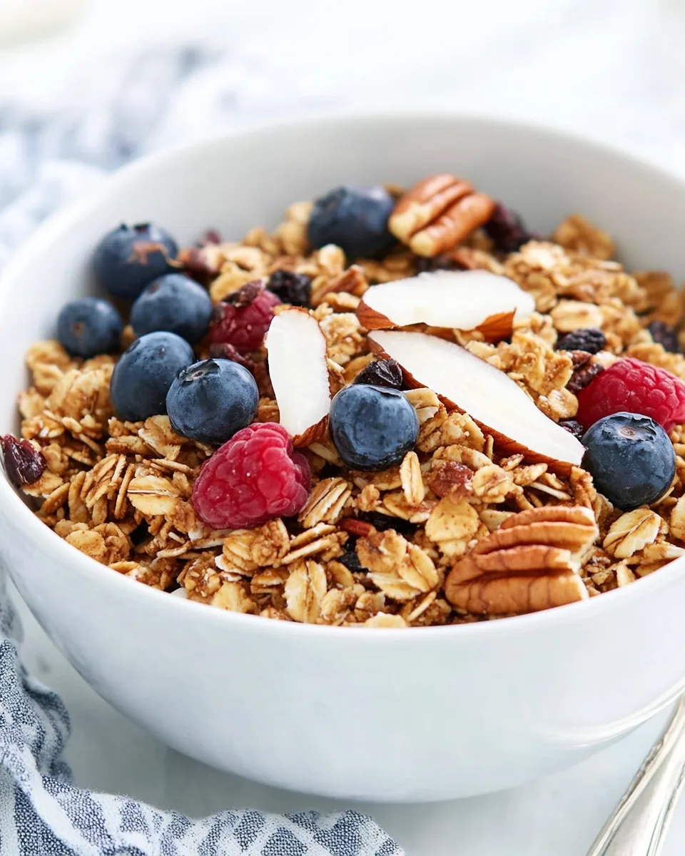 Coconut Pecan Granola