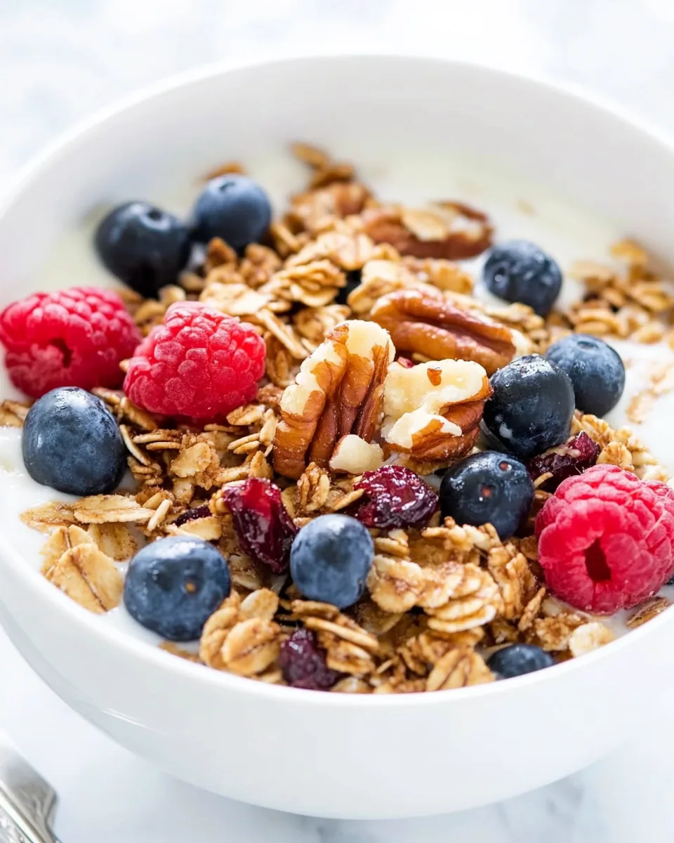 Coconut Pecan Granola