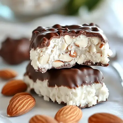 Copycat Almond Joy Candy Bars
