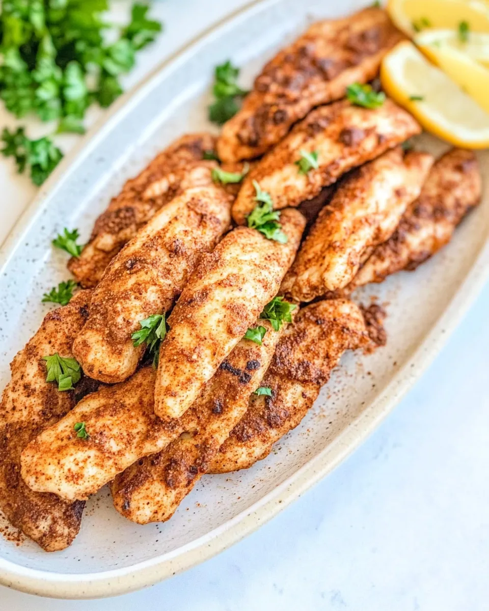Copycat Blackened Popeyes Tenders