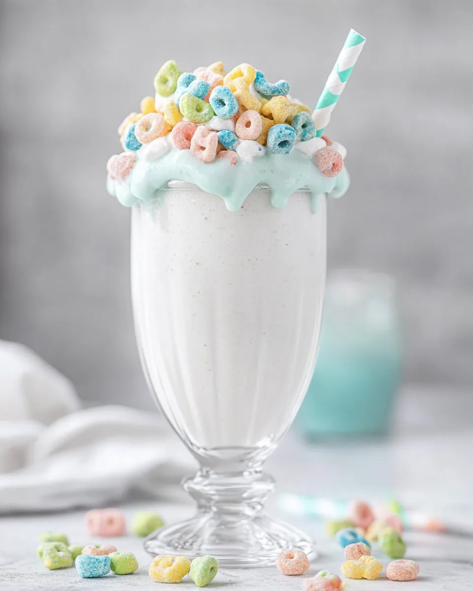 Copycat Burger King Lucky Charms Milkshake Recipe