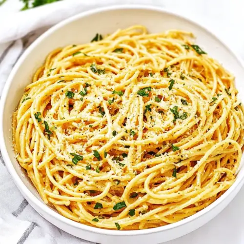 Copycat Spaghetti Warehouse Naked Spaghetti with Garlic Butter