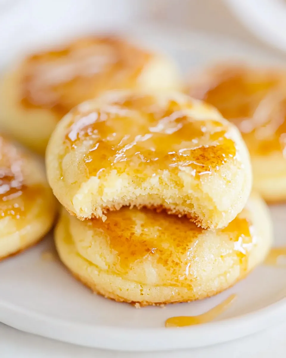 Crème Brûlée Cookies