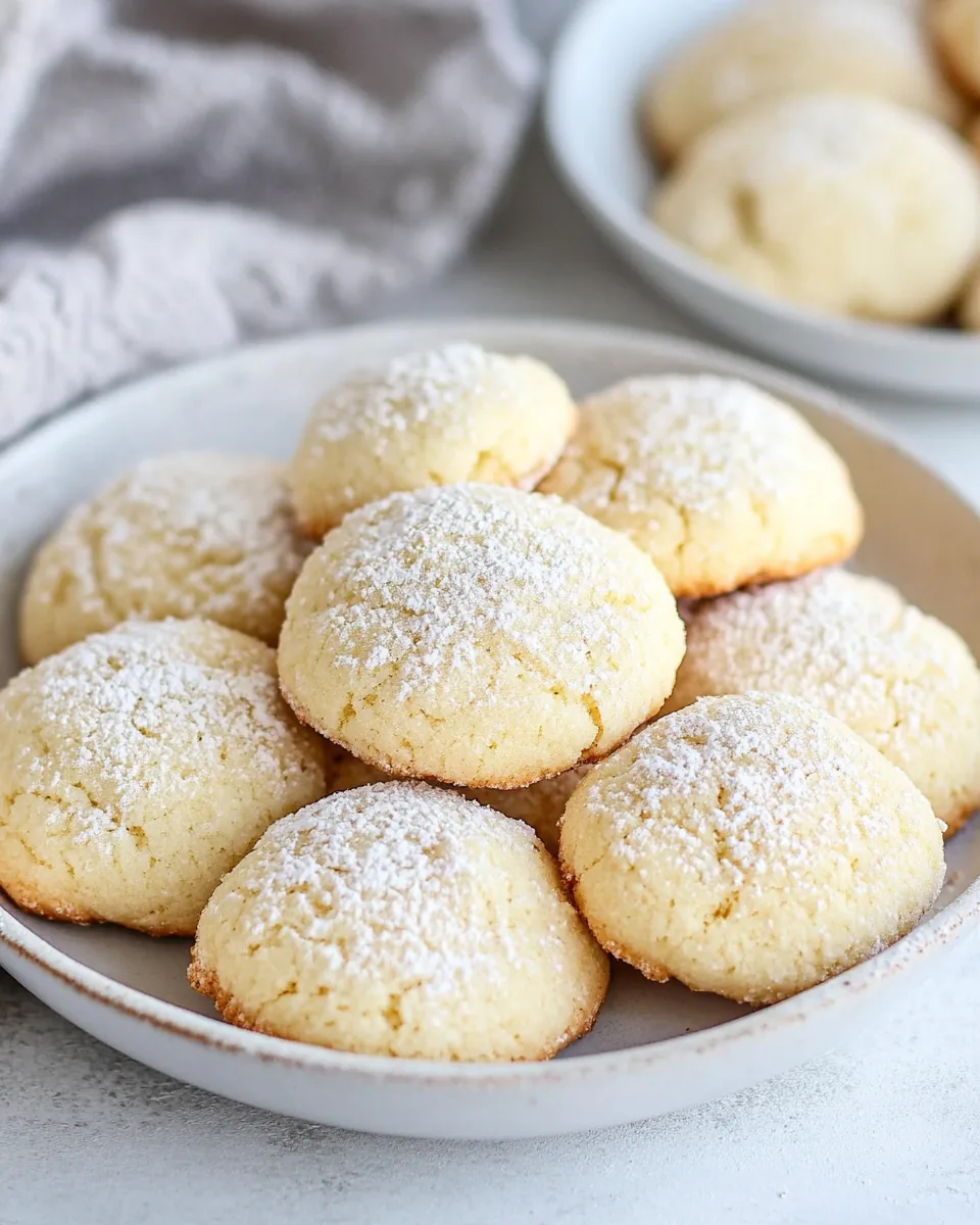 Cream Cheese Cookies