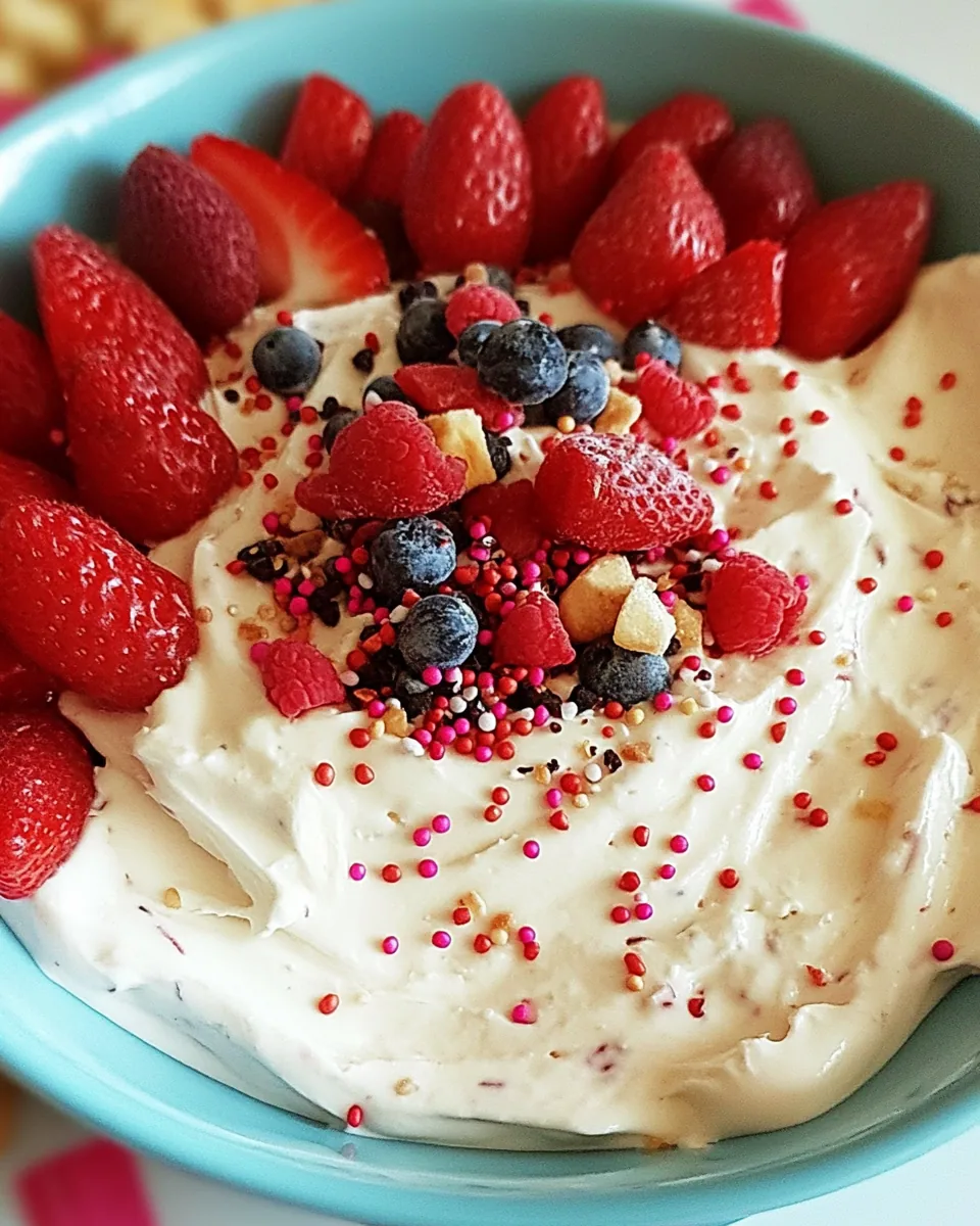Cream Cheese Fruit Dip