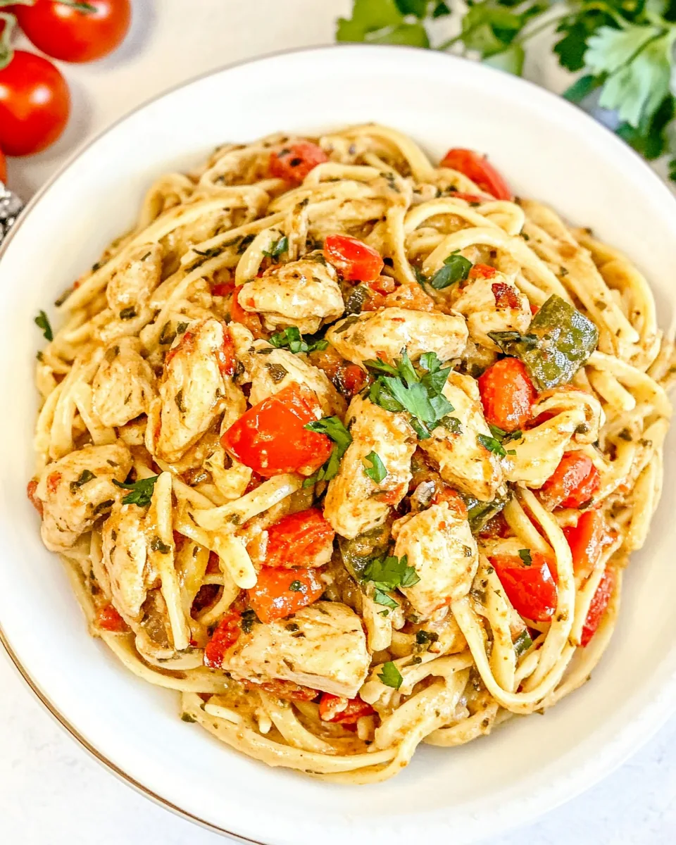 Creamy Cajun Chicken Pasta