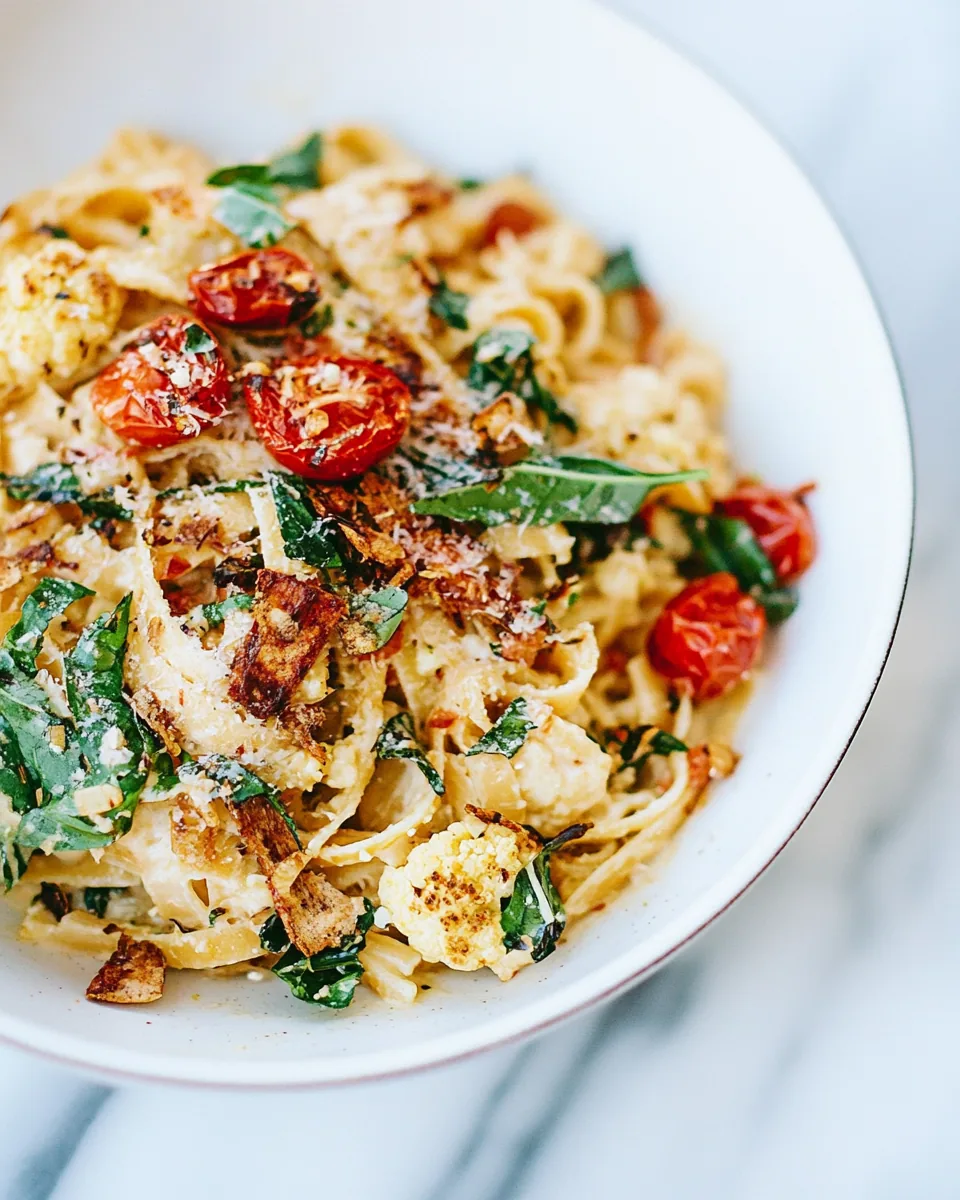 Creamy Cauliflower Pasta