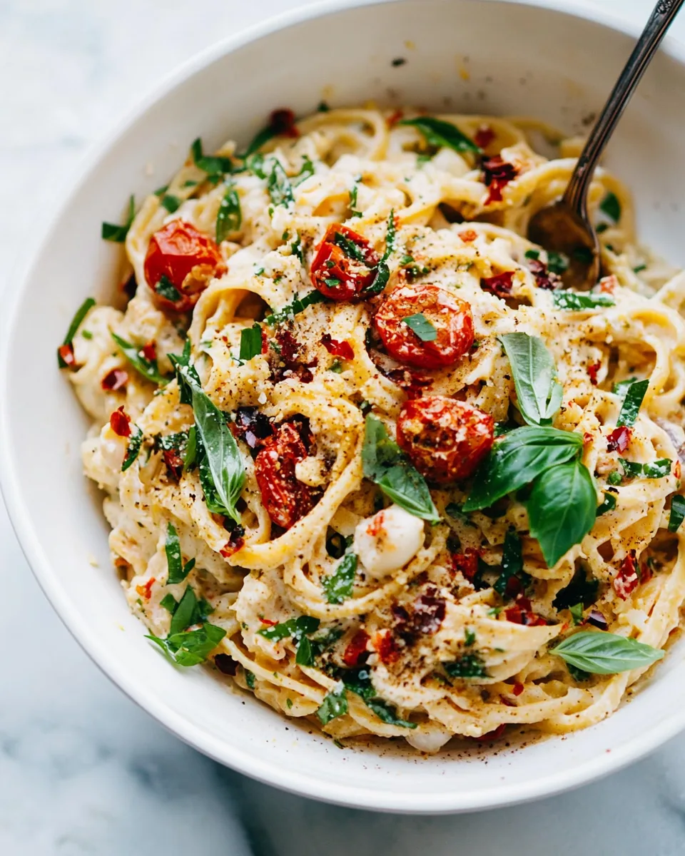 Creamy Cauliflower Pasta