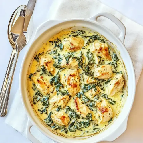 Creamy Chicken Florentine