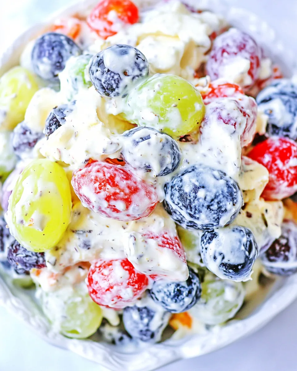Creamy Grape Salad