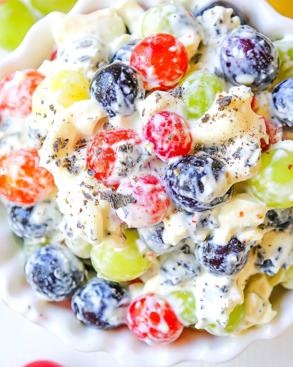Creamy Grape Salad