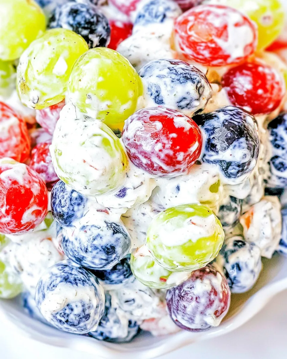 Creamy Grape Salad